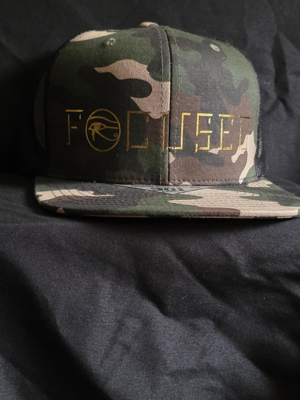 Carmo/Black Trucker Snapback