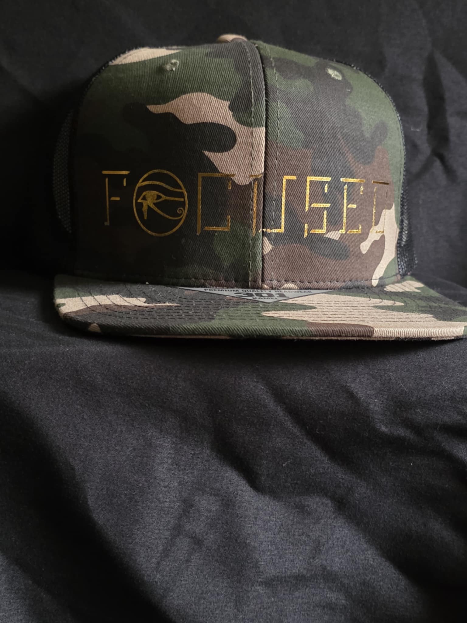 Carmo/Black Trucker Snapback