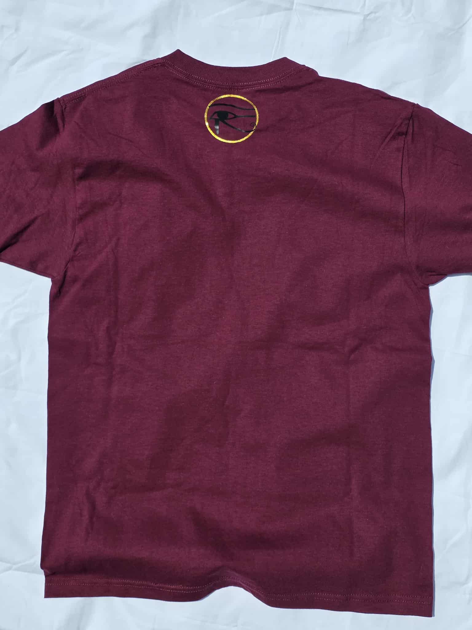 Burgandy Focused Tee