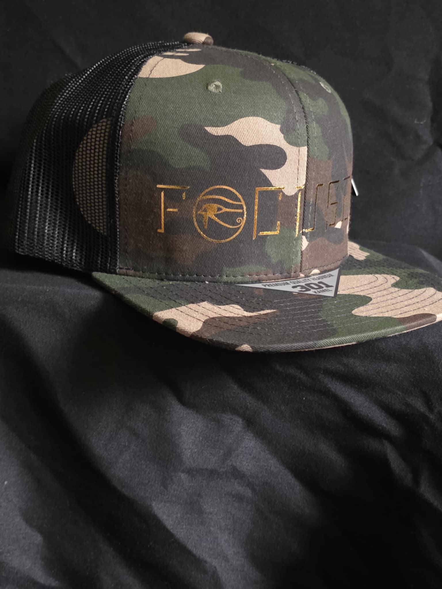 Carmo/Black Trucker Snapback